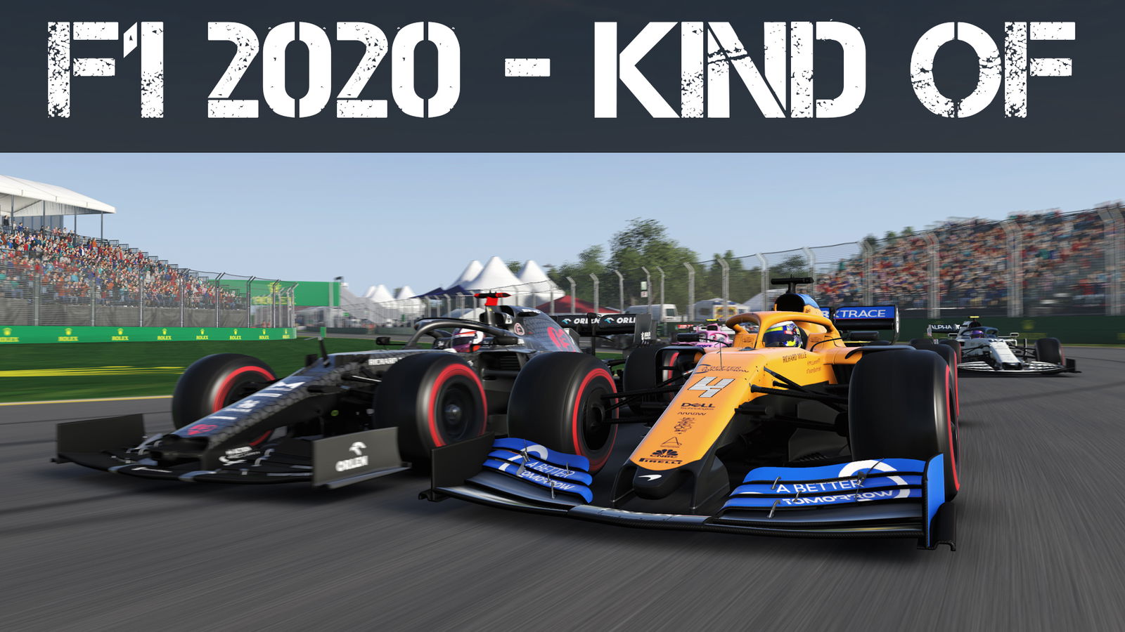 F1 2020 - KIND OF - Checking out the new 2020 season liveries on track ...