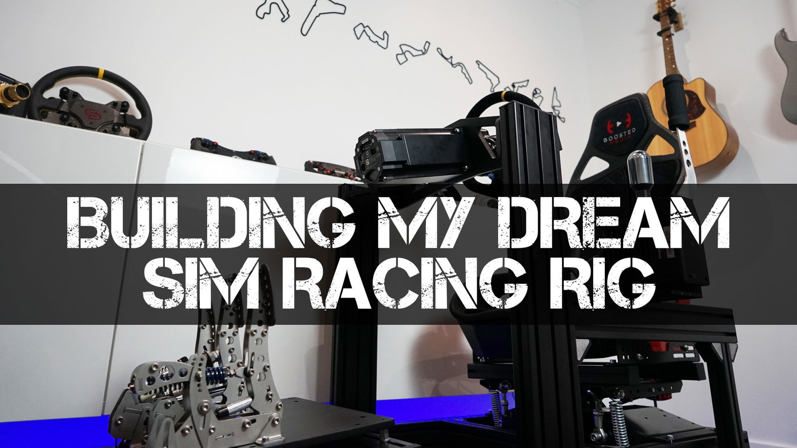 BUILDING MY DREAM SIM RACING RIG - Sim-lab P1-X Cockpit Assembly ...