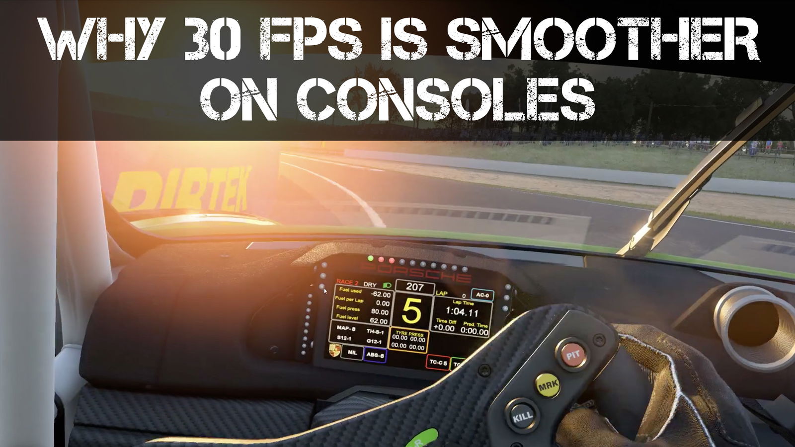 EXPLAINED Why is 30 FPS (Frames Per Second) SMOOTHER on Consoles than