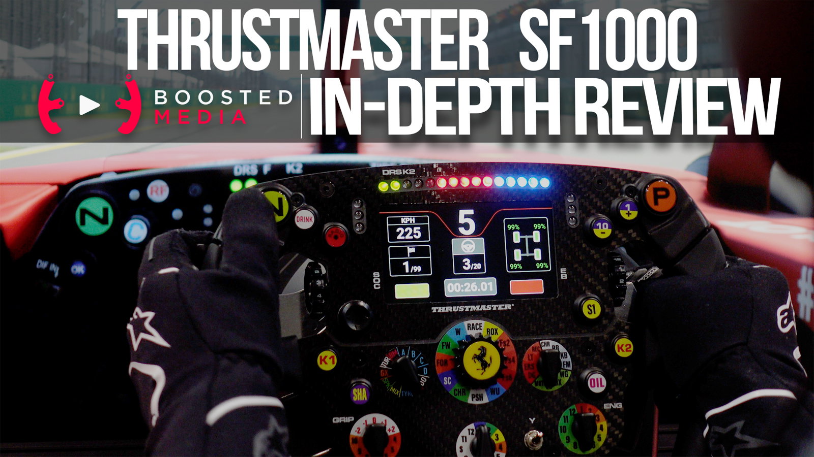 Thrustmaster Ferrari SF1000 Wheel Review 