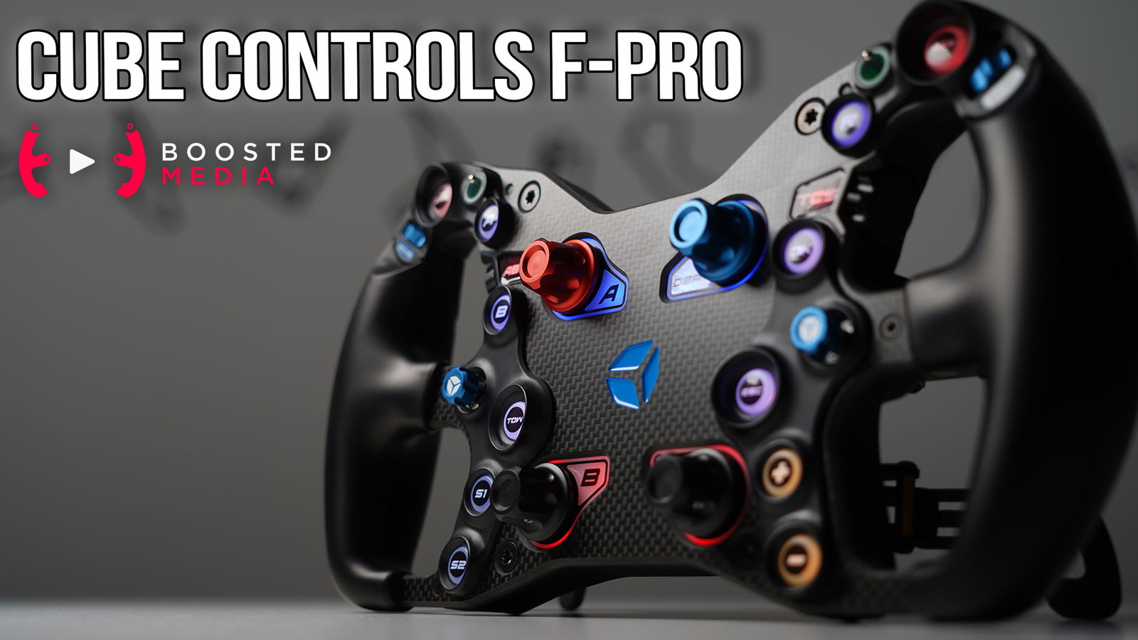 REVIEW - Cube Controls F-PRO Wireless Sim Racing Wheel - Boosted Media