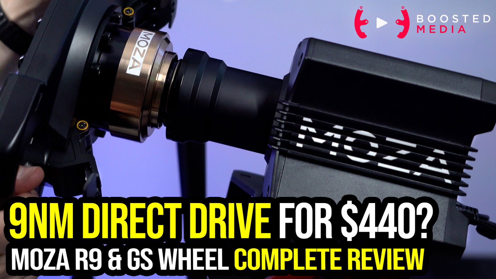 MOZA R9 Detailed Review - Driving Experience - Discount Codes