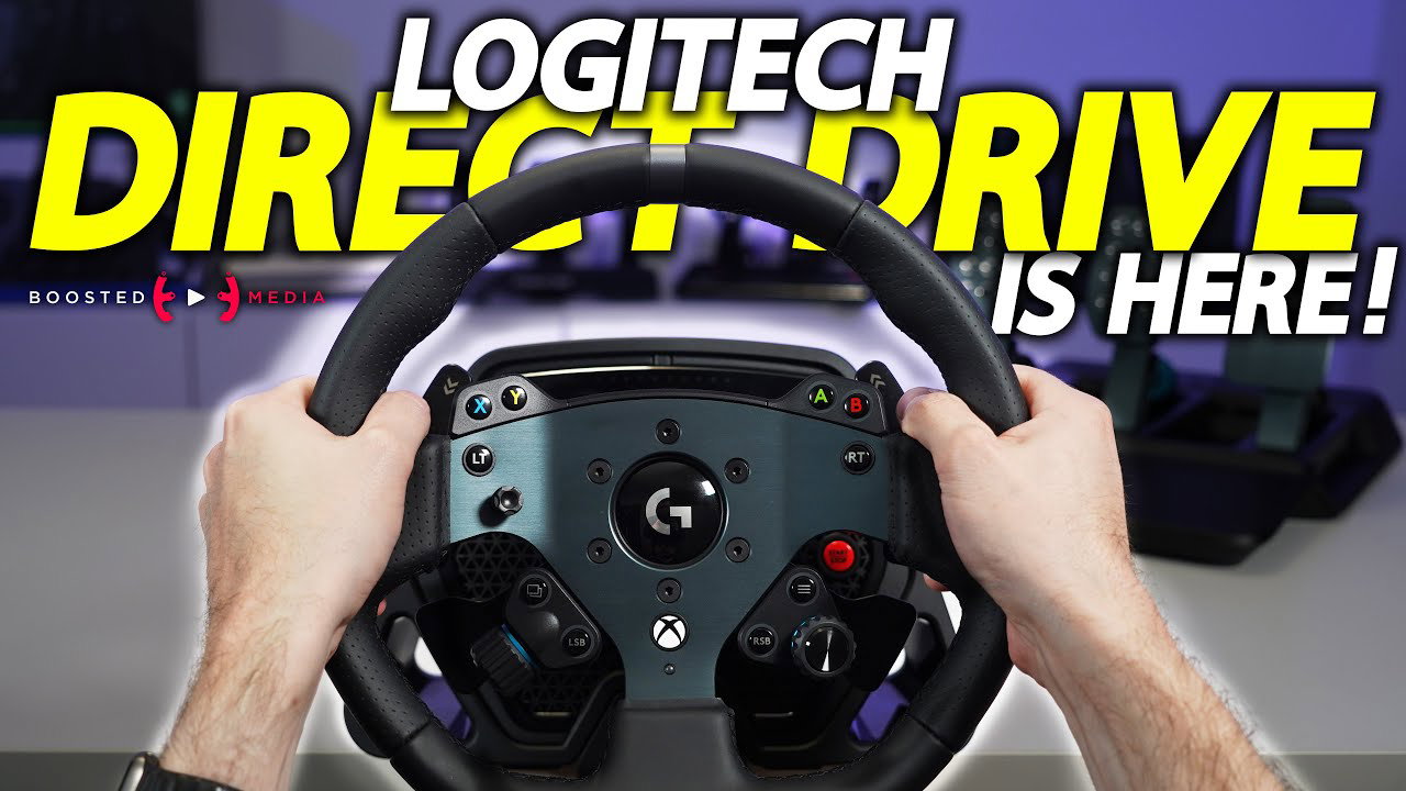 Logitech's G923 racing wheel lets you feel the track with 'high