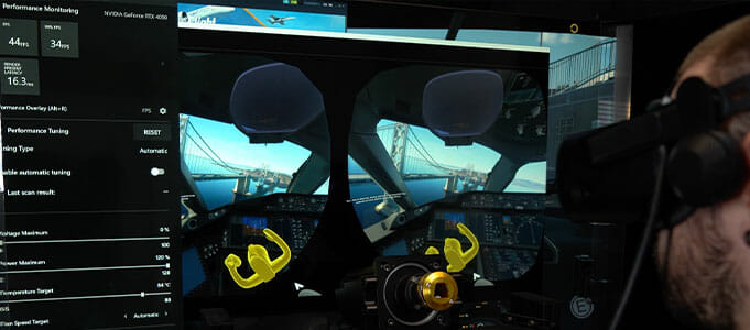 RT 4090 VR Flight Sim